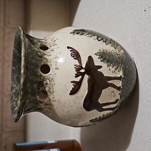 Vintage Yankee Candle moose tart warmer